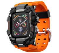 ULTIMAL Bracelet Robuste pour Apple Watch 44mm45mm46mm-Compatible avec Series 11 10 9 8 7 6 5 4 SE SE2 SE3 - Étui Antichoc Militaire
