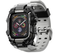 ULTIMAL Bracelet Robuste pour Apple Watch 44mm45mm46mm-Compatible avec Series 11 10 9 8 7 6 5 4 SE SE2 SE3 - Étui Antichoc Militaire
