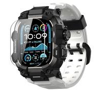 ULTIMAL Coque robuste avec bracelet pour Apple Watch Ulltra 3/Ultra 2/Ultra, compatible avec les bracelets Apple Watch de 49 mm, coque antichoc de qualité militaire améliorée pour bracelet iWatch pour