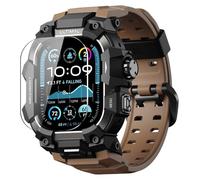 ULTIMAL Coque robuste avec bracelet pour Apple Watch Ulltra 3/Ultra 2/Ultra, compatible avec les bracelets Apple Watch de 49 mm, coque antichoc de qualité militaire améliorée pour bracelet iWatch pour