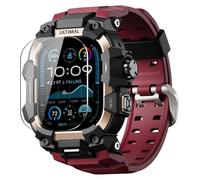 ULTIMAL - Coque robuste avec bracelet pour Apple Watch Ultra 3/Ultra 2/Ultra, compatible avec les bracelets Apple Watch de 49 mm, coque antichoc de qualité militaire améliorée pour bracelet iWatch