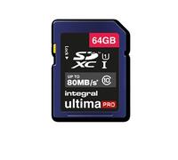 Integral INSDX64G10-80U1 mémoire flash 64 Go SD UHS-I