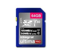 UltimaPro - Carte mémoire flash - 64 Go - Video Class V30 / UHS Class 3 / Class10 - SDXC UHS-I