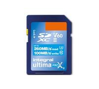 UltimaPro X2 - Carte mémoire flash - 256 Go - Video Class V60 / UHS-II U3 / Class10 - SDXC UHS-II