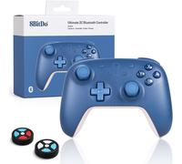 Ultimate 2c Bluetooth Controller Pour Switch 2,Joystick À Effet Hall(Pas De Dérive),Bumper L4/R4 Remappable,Contrôle De Mouvement 6 Axes Et Vibration Rumble,Bleu Foncé