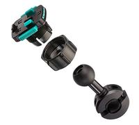 ULTIMATE ADDONS scooter cyclomoteur et vélo MIROIR MONTURE avec 25mm 1" BOULE Connecteur et 3 BROCHES PLAQUE D'adaptation pour Ultimate addons étui & support