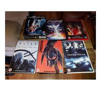 Ultimate Alien Predator Collection + Predators, Avp 2, Cov Prom, The Pred - Dvd