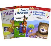 Ultimate Baby Genius 3-Movie Collection DVD - Mozart & Friends Sleepytime / Favorite Nursery Rhymes / Underwater Adventures