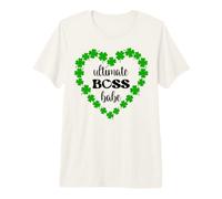 Ultimate Boss Babe Irish Small Business Trèfle Cœur Femme T-Shirt Haut de Gamme