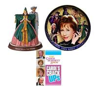 Ultimate Carol Burnett Show Commemorative Collection: Lets Bump Up the Lights (DVD) / Scarlett O'Hara Went with the Wind Figurine / Timeless Comedy Collector's Plate