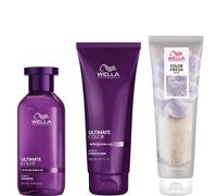 Ultimate Color Shampoo, Conditioner and Color Fresh Mask Bundle For all Coloured Hair - Pearl Blonde