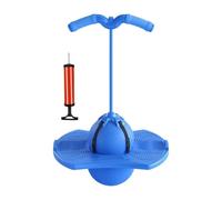 Ultimate Coordination Trainer, Balance Jumping Ball, 14.96 Inches Pogo Ball with Grip Handle, High Bounce Fitness Toy, Aerobic Gear with Sporty Style, Bouncing Balls for Kids and Adults