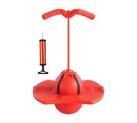 Ultimate Coordination Trainer, Balance Jumping Ball, 14.96 Inches Pogo Ball with Grip Handle, High Bounce Fitness Toy, Aerobic Gear with Sporty Style, Bouncing Balls for Kids and Adults