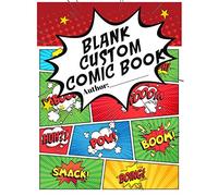 Ultimate Custom Blank Comic Sketch Book 120 Blank Pages Create Your Own Comic Book: Volume 2: The Classic Comic Book