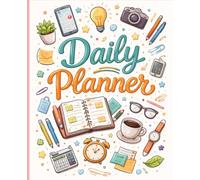 Ultimate Daily Planner Notebook: Undated Productivity Planner with To-Do List, Top Priorities, Appointments & Mood Tracker - Minimalist Daily Organizer for Work, Study & Personal Goals