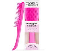 Ultimate Detangler Detangler Hair Brush For Dry And Wet Hair,Two-Level Bristles,Reduces Breakage And Eliminates Tangles,All Hair Types,Parade Pink