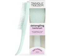 Ultimate Detangler Fine And Fragile Hair Brush For Coloured Hair,Fine And Delicate Hair Brush,Soft 2-Level Bristles,Reduces Breakage,No Pulling,Ice Blue
