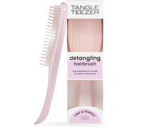 Ultimate Detangler Fine And Fragile Hair Brush For Coloured Hair,Fine And Delicate Hair-Soft 2 Levels-Reduces Breakage,No Pulling,Glitter Pink