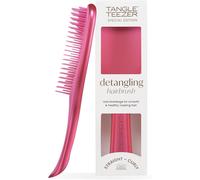 Ultimate Detangler Hairbrush, For Wet and Dry Hair, Detangling Brush For All Hair Types, Two-Tiered Teeth Reduce Breakage and Eliminate Knots, Afterparty Pink, Chrome Finish