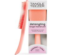 Ultimate Detangler,Large Detangling Hair Brush,Dry and Wet Hair,Thick,Curly and Long Hair,2 Levels Bristles,Reduces Breakage,Eliminates Tangles,Peach Radiance