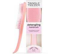 Ultimate Detangler Naturally Curly Hair Brush For Curly And Curly Hair Type 3c-4c,2 Tiers,Defines Curls And Reduces Frizzies,Mango And Rose