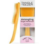 Ultimate Detangler Naturally Curly Large Hair Brush For Curly And Curly Hair 3c-4c,2-Level Bristles,Defines Curls & Reduces Frizz,Daffodil Yellow