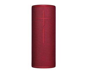 Ultimate Ears 984-001364 Boom 3 Enceinte Portable Bluetooth sans Fil, son audacieux et basses profondes, Bluetooth, bouton magique, étanche, batterie de 15 heures, portée de 45 mètres, Rouge