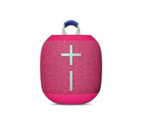 Ultimate Ears Wonderboom - Lot de 4 haut-parleurs d'extérieur Bluetooth étanches avec grosses basses et son à 360 degrés, anti-poussière, sans fil, portée de 40 m, rose