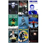 Ultimate Eddie Izzard Collection - Eddie Izzard : Circle / Eddie Izzard: Live - Sexie / Eddie Izzard: Unrepeatable / Eddie Izzard: Glorious / Eddie Izzard: Dress To Kill / Eddie Izzard - Definite Article / Eddie Izzard Live: Stripped / Eddie Izzard: Force Majeure Live / Believe: The Eddie Izzard Story + Special Features + Extras + Deleted Scenes