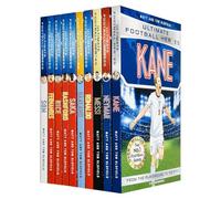 Ultimate Football Heroes Collection 10 Books Set By Matt & Tom Oldfield (Ronaldo, Hazard, Messi, Lukaku, Coutinho, Neymar, Sanchez, Kane, Bale, Aguero)