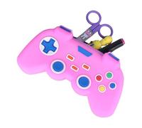 Ultimate Game Console Pen Bag | Cool Gamer Pencil Case for Kids, Teens & Boys | Grande capacité, Durable Zipper Pouch for School, Work & Travel | Perfect for Gaming Fans, rose, riferimento alla
