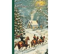 Ultimate Gift Planner | Horses Prancing Down the Lane - Green Back | Christmas List Maker for Moms, Dads, and Grandparents | Christmas Gift List Planner | Christmas Gift Notebook