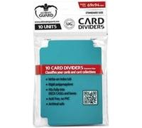 Ultimate Guard Intercalaires pour cartes Card Dividers – Lot de 10 – Taille standard – Bleu pétrole