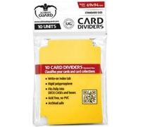 Ultimate Guard UGD010451 Lot de 10 séparateurs de Cartes Jaune Clair