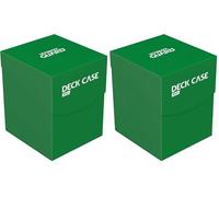 Ultimate Guard 100 Plus Deck Case (Standard, Vert) (Lot de 2)