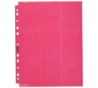 Ultimate Guard 18-Pocket Pages Side-Loading Rouge (50)