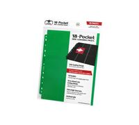 Ultimate Guard 18-Pocket Pages Side-Loading Vert (10)