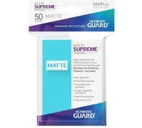 Ultimate Guard - 50 pochettes Supreme UX Sleeves taille standard Aigue-marine Mat G