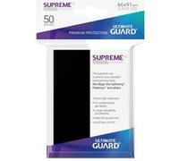 Ultimate Guard - 50 pochettes Supreme UX Sleeves taille standard Noir Noir G