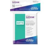 Ultimate Guard - 50 pochettes Supreme UX Sleeves taille standard Turquoise Mat Turquoise G