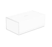 Ultimate Guard Arkhive 800+, étui pour 800 cartes TCG à double manchon, blanc, compatible avec Boulders, fermeture magnétique et doublure intérieure en microfibre