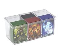 Ultimate Guard Stack´n´Safe Card Box Boîte à Cartes, Uni, UGD010085, Transparent, Taille M