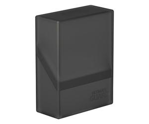 Ultimate Guard Boulder 40+ Classic Étui de Rangement pour 40 Cartes TCG à Double Manchon, Onyx, Rangement sécurisé et Durable pour Jeux de Cartes à Collectionner, Finition Douce au Toucher