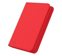 Ultimate Guard Porte-cartes Zipfolio 160 8 pochettes Xenoskin rouge pour enfants