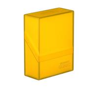 Ultimate Guard – Boîte pour cartes – Boulder Deck Case 40 – Taille standard – Ambre