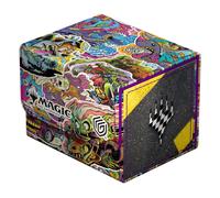 Ultimate Guard – Étui pour deck Sidewinder 100+ Xenoskin Aetherdrift Revved-Up Racers – Multicolore