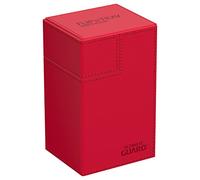 Ultimate Guard Flip`n`Tray 80+ XenoSkin Monocolor Rouge