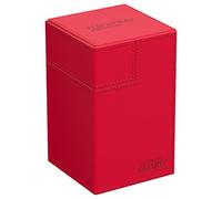 Ultimate Guard – Boîte Flip'n'Tray XenoSkin – 100 unités – Rouge