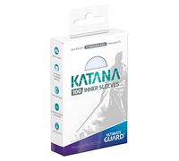 Ultimate Guard Katana Lot de 100 pochettes intérieures Transparent Taille standard