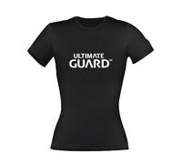 Ultimate Guard Ladies T-Shirt Wordmark Black Size M